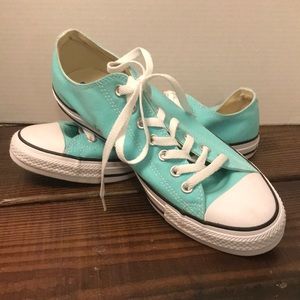 NWOT Teal Converse Shoes